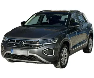 SZARY SUV VOLKSWAGEN T-ROC z 2022 r., DIESEL, skrzynia biegów AUTOMATYCZNA 150KM, zdjęcie główne
