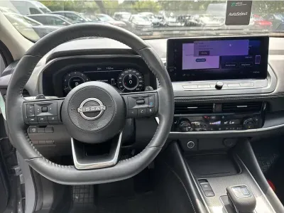 SZARY SUV NISSAN QASHQAI z 2024 r., BENZYNA, skrzynia biegów AUTOMATYCZNA 158KM, zdjęcie 17 z 19