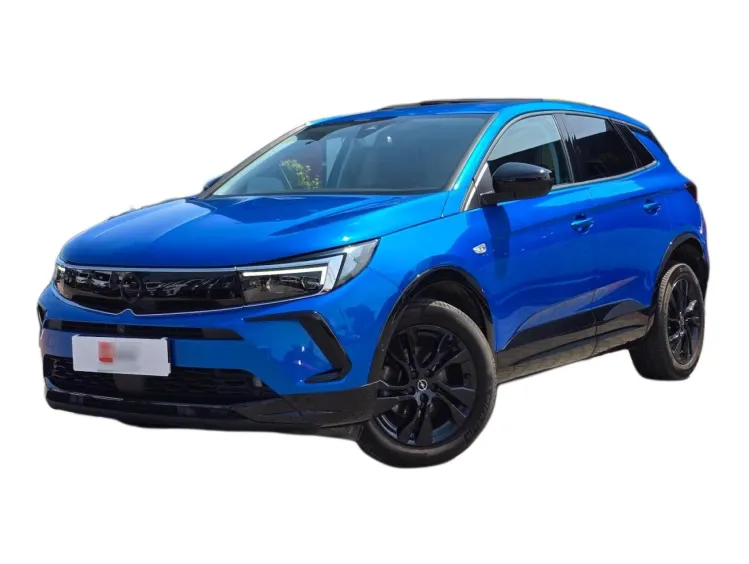 NIEBIESKI SUV OPEL GRANDLAND z 2023 r., BENZYNA, skrzynia biegów AUTOMATYCZNA 130KM, zdjęcie główne
