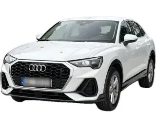 BIAŁY SUV AUDI Q3 z 2022 r., BENZYNA, skrzynia biegów AUTOMATYCZNA 150KM, zdjęcie główne