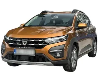 POMARAŃCZOWY HATCHBACK DACIA SANDERO III z 2022 r., BENZYNA, skrzynia biegów MANUALNA 90KM, zdjęcie główne