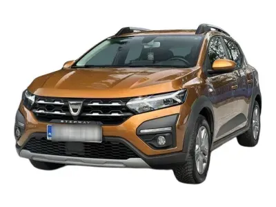 POMARAŃCZOWY HATCHBACK DACIA SANDERO III z 2022 r., BENZYNA, skrzynia biegów MANUALNA 90KM, zdjęcie główne