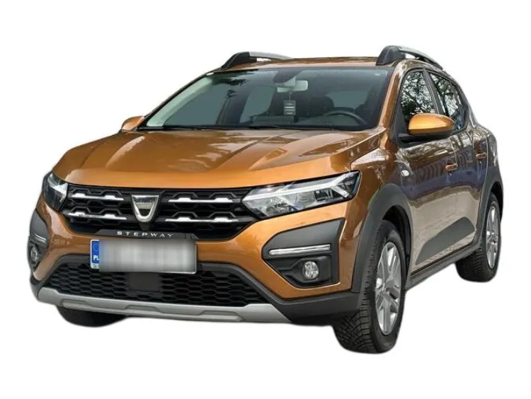 POMARAŃCZOWY HATCHBACK DACIA SANDERO III z 2022 r., BENZYNA, skrzynia biegów MANUALNA 90KM, zdjęcie główne