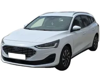 SREBRNY KOMBI FORD FOCUS z 2023 r., BENZYNA, skrzynia biegów MANUALNA 92KM, zdjęcie główne